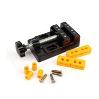 Sourcemall Flat Mini Tischschraubstock, Bohrmaschine und Schraubstock für Hobby Craft - perfekter Begleiter für die Werkstatt