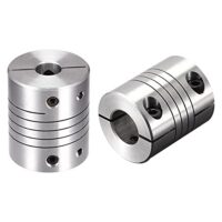 Spiralförmiger Strahl Koppler Kupplung mit 25mm Durchmesser und 30mm Länge für 8mm bis 12mm Motorwellen