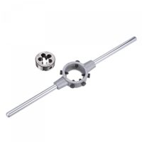 Rundstempel mit Gewinderunde M15 x 1.5 und Außendurchmesser 38mm, verstellbarer Schlüssel für Drehzahlanpassung
