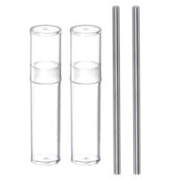 Sourcing Map Messgerät, Klasse X Stahlstift, 2mm Durchmesser, Metrische Toleranz ±0.001mm, Stecker Messstift