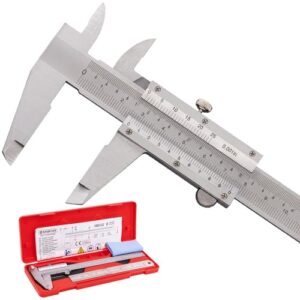 Messschieber mit hoher Genauigkeit für Durchmesser, Tiefe und Schritt, geeignet für Haushalt, DIY, Schmuck und Holzbearbeitung