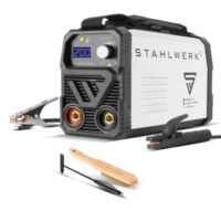 STAHLWERK Schweißgerät ARC 200 MD - kompakt, leicht, tragbar, DC MMA, E-Hand, 200 A, IGBT-Single-Board, Hotstart und Anti-Stick-Funktion