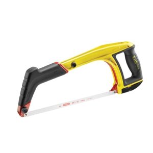 Multifunktionssäge STANLEY FatMax 5-in-1, Bügelsäge für Metall, Säbelsäge mit Stichsäge Saw Japansäge Metallsäge Astsäge - Handsäge & Kurzsäge mit 45° Anschlag