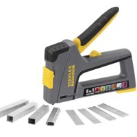 Handtacker für Holz 6-in-1, Tacker für alle Materialien, Stanley FatMax TR75 6-in-1, rückschlagsfrei