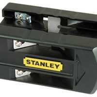 Stanley Kantentrimmer zum Bearbeiten von Kanten auf verschiedenen Materialien, 12.7 mm bis 25.4 mm Plattenstärke, zwei Klingen und verstellbare Klinge