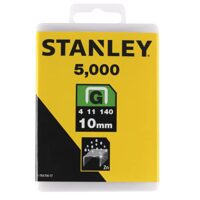 5000 Stück Klammern Typ G von Stanley, 10 mm, aus Flachdraht, wiederverschließbar, rostbeständig