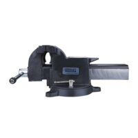 Stanley Maxsteel Schraubstock, schwere Ausführung, 105 mm Ausladung, 150 mm Spannweite, 2200 kg Spannkraft, Heimwerker-Schraubstock