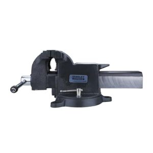 Stanley Maxsteel Schraubstock, schwere Ausführung, 105 mm Ausladung, 150 mm Spannweite, 2200 kg Spannkraft, Heimwerker-Schraubstock