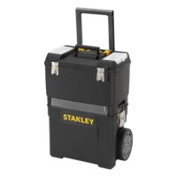 Stanley Rollende Werkstatt, zwei separat verwendbare Werkzeugboxen, robuster Kunststoff, Organizer, perfekte Lösung für Heimwerker und Handwerker
