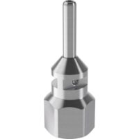 Steinel Langdüse Ø 3,0 mm, Zubehör für Klebepistolen GluePro 300 und GluePro 400, hochwertiges Aluminium, Innendurchmesser 3,0 mm