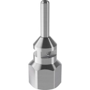Steinel Langdüse Ø 3,0 mm, Zubehör für Klebepistolen GluePro 300 und GluePro 400, hochwertiges Aluminium, Innendurchmesser 3,0 mm