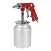 Professionelle Sandstrahlpistole für Körnung 0,2 - 0,8 mm, Düsendurchmesser 3,5 mm und Luftbedarf 120 l/min
