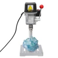 Tischbohrmaschine, 340W Mini Elektrische Säulenbohrmaschine für Handwerker und Hobbyschreiber mit drei Einstellgängen und hoher Geschwindigkeit