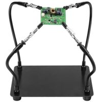 Dritte Hand Löten, Modellbau Zubehör, tonhui Löt-Leiterplattenhalter-Werkzeug mit Four Arms Helping Hands für Basteln und Schmücken in der Hobbywerkstatt