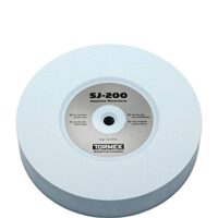 TORMEK SJ-200 - Schleifstein für T3, hochwertiger Schleifstein aus Japan, ideal für das Schärfen von Handwerkzeugen, spiegelblaue Oberfläche mit kaum sichtbaren Schleifrillen