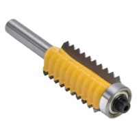 Verleimfräser Gehrung, Fingergelenkfräser Bit, Schaft Fingergelenk Fräser, 8 * 55mm fräser für oberfräse, oberfräse fräser set, Keilzinkenfräser, V-Gelenkfräser Leimfräser Gerät V Zapfenfräsmaschine