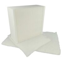 Ersatzfilter für Vallox ValloPlus 350 MV, SC und SE Luftbefeuchter - 3-teiliges Filter-Set mit Grobstaub- und Feinstaubfiltern