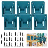 Wandhalterung für Makita 18V Elektrowerkzeuge, Bohrwerkzeuge und Werkstatt-Speicherung, blau