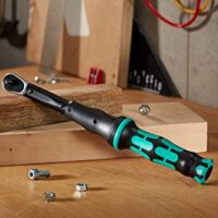Wera Click-Torque A 5 Drehmomentschlüssel mit Umschaltknarre, Messbereich von 2,5 bis 25 Nm für Heimwerker und Profis