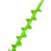 Profibohrer für Erdbohrer 120 mm, präzise Bohrspitze für perfekte Bohrungen in leichten bis mittelfesten Erdreich mit hoher Standfestigkeit und lange Lebensdauer