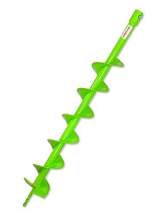 Profibohrer für Erdbohrer 120 mm, präzise Bohrspitze für perfekte Bohrungen in leichten bis mittelfesten Erdreich mit hoher Standfestigkeit und lange Lebensdauer