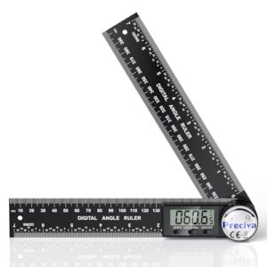 Digitaler Winkelmesser mit Bildschirm und HOLD-Funktion, 400mm Winkelschmiege Lineal für Holzarbeiten und Heimarbeit