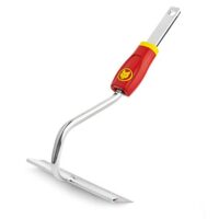 Gartenabsatz mit 15 cm Arbeitsbreite und extra scharfer Wechselklinge, ideal für eng bewachsene Beete und effiziente Gartenarbeit