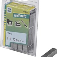 Wolfcraft Tackerklammern Typ 050 10mm für Heimwerker und Handwerker - hochwertige Werkzeuge für verschiedene Materialien