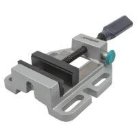 Wolfcraft Maschinenschraubstock mit Schnellverstellung und hoher Spannkraft zum Spannen von Rundmaterialien