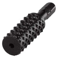 wolfcraft Profilraspel zum Vorbereiten von Aussparungen und schnellen Abtragen von Material bei der Bearbeitung von Holz, Durchmesser 13,5 mm