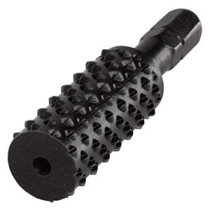 wolfcraft Profilraspel zum Vorbereiten von Aussparungen und schnellen Abtragen von Material bei der Bearbeitung von Holz, Durchmesser 13,5 mm