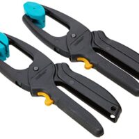Wolfcraft Ratschenzwinge Mini I 3453000 für Haushalt und Bastelprojekte, dosierbare Spannkraft, ideal für kleinere Projekte