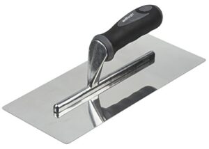 Wolfcraft Glättekelle I 4043000, professionell für Übergänge und Fugen, Edelstahlblatt mit ergonomischem Kunststoffgriff