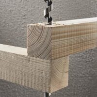 Wolfcraft Holzbalkenbohrer, Sechskantschaft, Ø 16 mm - ideal für Bohrungen in Holzbalken