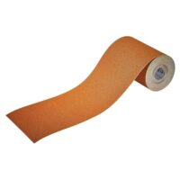 Hochwertiges Schleifpapier mit Korund, 5 m x 93 mm, Körnung 120, ideal für Holz und Metall