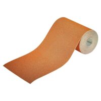 Wolfcraft Schleifpapierrolle für Holz und Metall, 5 m x 115 mm, Korund-Papierbeschichtung, vielseitig einsetzbar, ideal für Handwerker und Heimwerker
