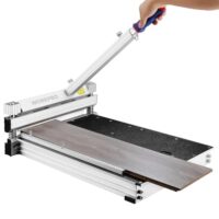 Ergonomischer und präziser Laminatschneider mit 340 mm Schnittbreite, ideal für Laminat, Vinyl, Parkett und mehr