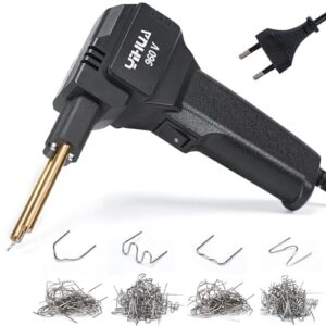 Tragbares Kunststoff-Schweißgerät mit LED-Licht und EU-Stecker für Reparatur von Kunststoffrissen und Stoßstangenreparatur am Auto