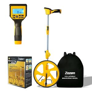Digital-Display-Messrad mit Hintergrundbeleuchtung für Radfahrer, bis zu 99.999 Fuß / Meter genau messen