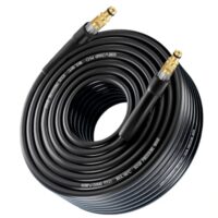 Hochdruckreiniger Zubehör, 10 Meter langer Ersatzschlauch für Kärcher Hochdruckreiniger K2, K3, K4, K5 und K7 mit Quick Connect Click-System und einer maximalen Belastbarkeit von 40 MPa (5800 PSI)