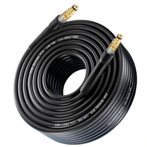 Hochdruckreiniger Zubehör, 10 Meter langer Ersatzschlauch für Kärcher Hochdruckreiniger K2, K3, K4, K5 und K7 mit Quick Connect Click-System und einer maximalen Belastbarkeit von 40 MPa (5800 PSI)