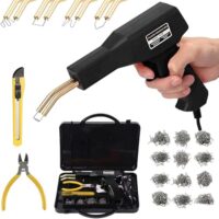 Reparatur-Set für Kunststoffteile, 150W Schweißgerät mit 800 Stück heißen Heftern, ideal für Auto-Stoßstange, Autoteile, Kajak und Kanu Reparatur
