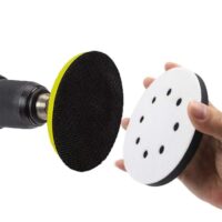 Ersatzpads für Schleifmaschine, Softauflage, 125 mm Durchmesser, 8 Loch-Design, Staubreduzierung, lange Lebensdauer
