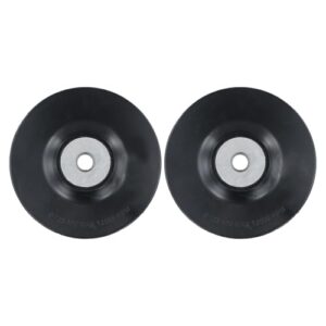 2 Fiberscheiben 125 mm, kompatibel mit Schleifmaschinen und Schleifern, Innendurchmesser 14 mm, ideal für professionelle Ergebnisse auf verschiedenen Materialien