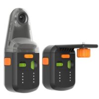 Ein hochwertiges 3-in-1 Nivelliergerät mit vielseitigen Funktionen, ideal für Heimwerker und Profis. Es verfügt über ein Rotlicht für präzise horizontale und vertikale Ausrichtung, einen effizienten Bohrstaubsammler mit Saugnapf und eine wiederaufladbare Wasserwaage mit präziser Messung durch deutlich sichtbaren Lichtstrahl.