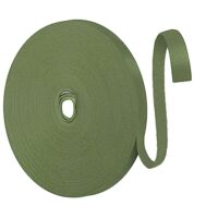 Pflanzenbinder Klettband, 35 m lang, mit 10 mm Pflanzenklammern, Rankhilfe für Zimmerpflanzen, wiederverwendbar und wetterfest