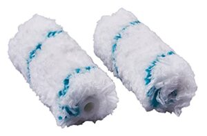 2 Stück 4 Zoll LONG PILE (18MM) ROLLER SLEEVE - MICROFIBRE für rauere oder strukturierte Oberflächen, leicht und tragbar