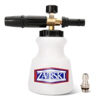 Zavrski Schaumkanone, Hochdruckreiniger, Autowasch, Motorradwaschen, Reinigungsaufgaben, 1/4 Zoll Schnellanschluss, 1L Schnee-Schaum-Lanze, verstellbare Schaumdüse