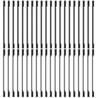 40 Stück Sägeblätter Dekupiersäge mit Stift 76.2mm, Kohlenstoffstahl, 15/24 Zähne, Dekupiersägeblatt Set für HartWeichholz, Kunststoff, Kupferweichmetall