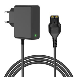 5,5V Ladekabel für Kärcher Fenstersauger WV 2, Ersatz Netzteil für verschiedene Modelle, mit 5,5 V Ausgangsspannung und 0,6 A Stromstärke